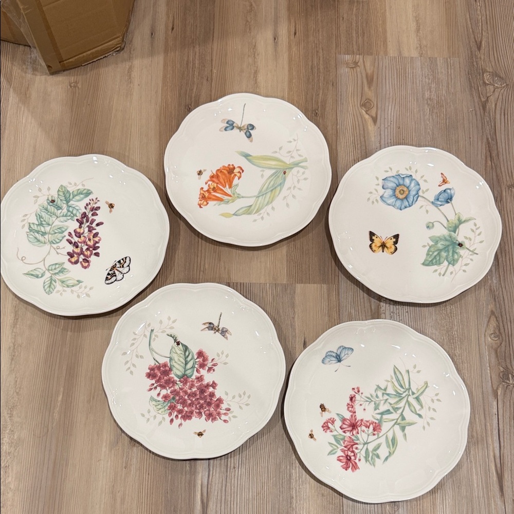 Lenox salad plates 5 pcs new